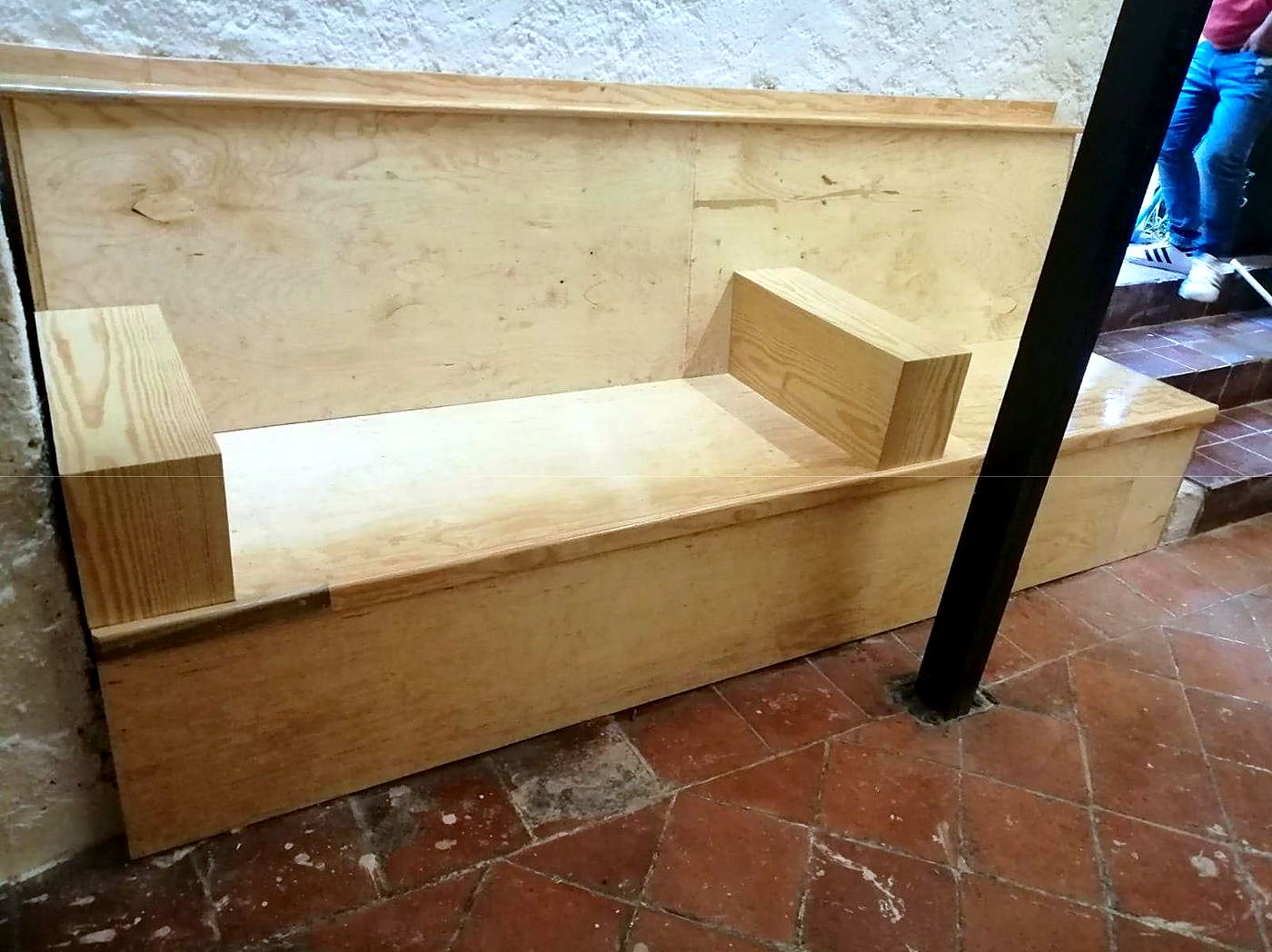 La misma pieza, terminada.